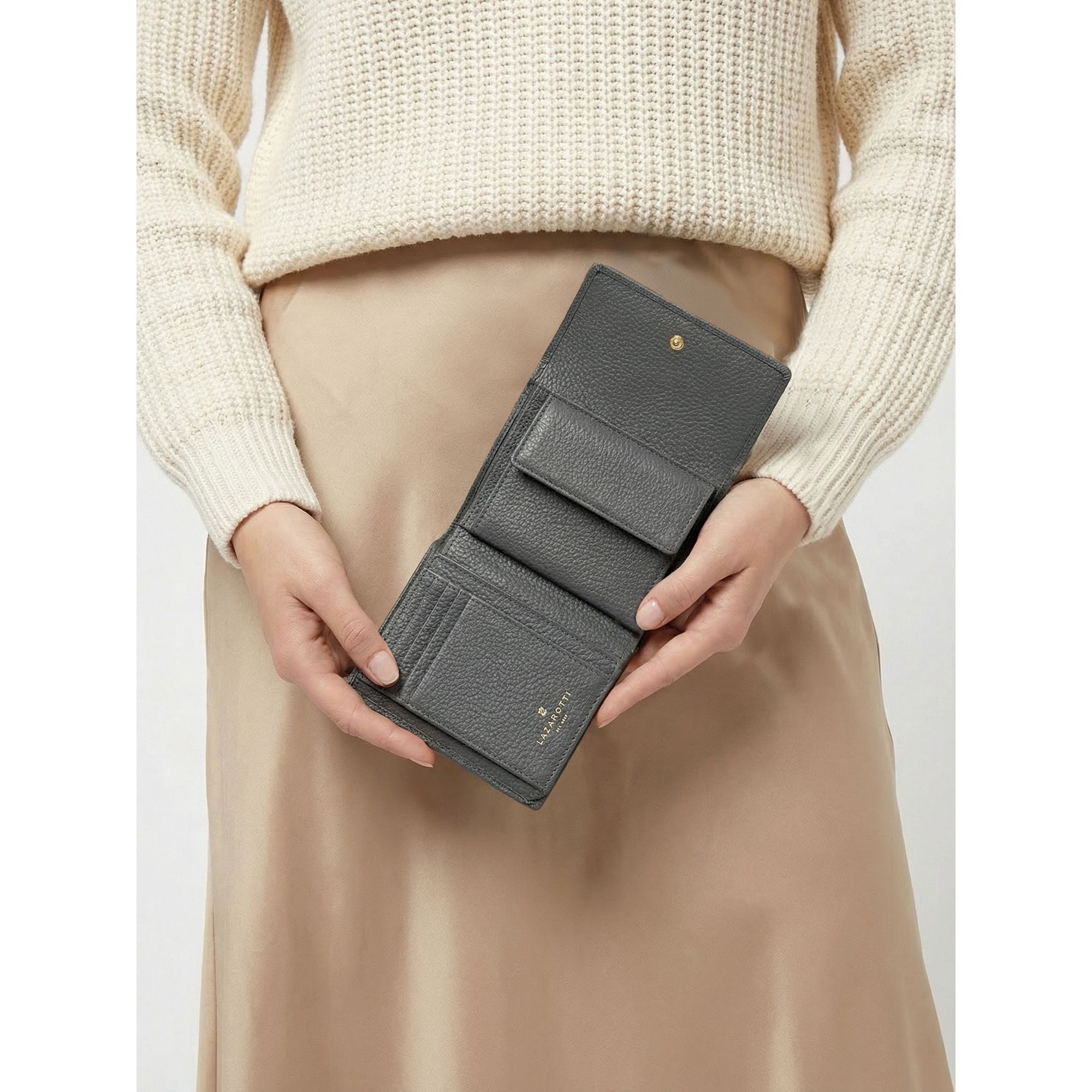 Lazarotti Geldbörse Bologna Leather, Leder