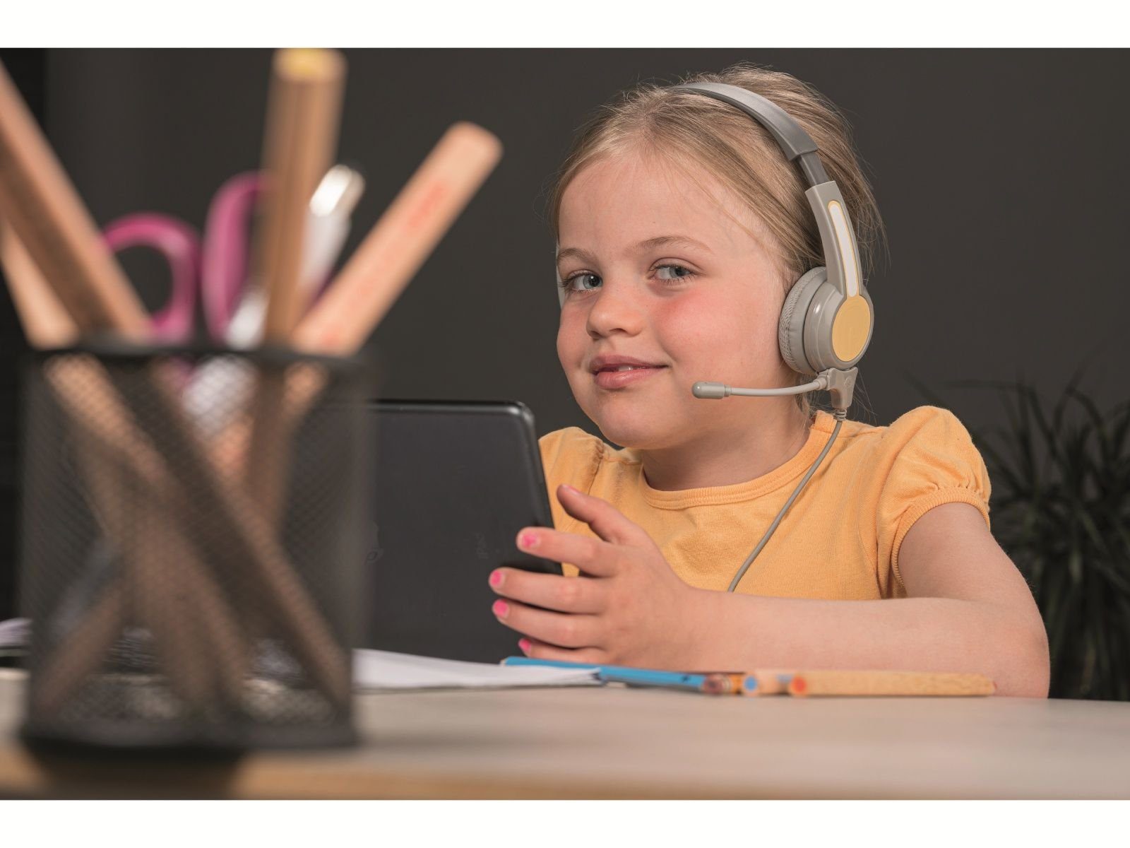 onanoff ONANOFF On-Ear Education Kopfhörer Kinder, Kopfhörer mit für
