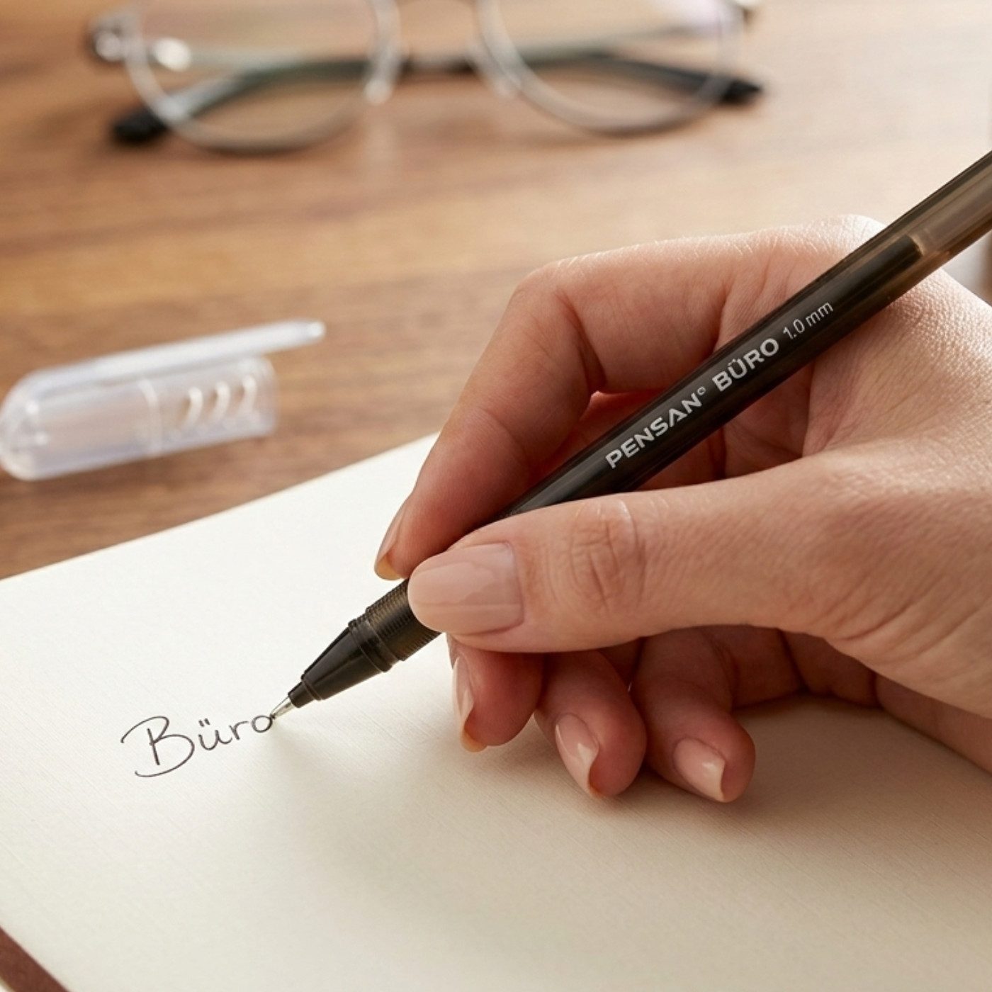 Pensan Kugelschreiber 1.0 mm Strichstärke, Ballpoint, Vorteilspack, 50-tlg, (50-tlg)