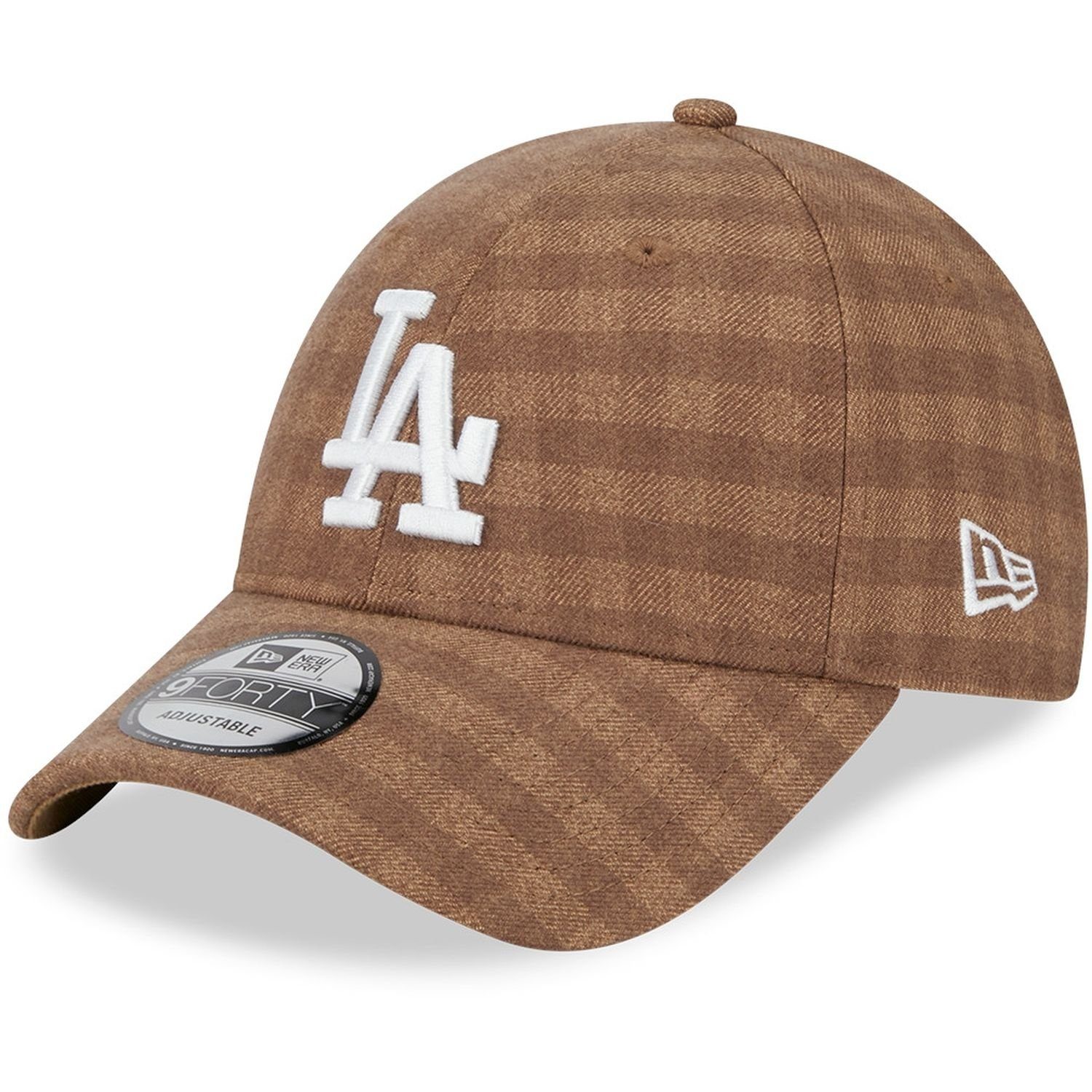 New Era Baseball Strapback FLANNEL Los Cap Angeles Dodgers 9Forty