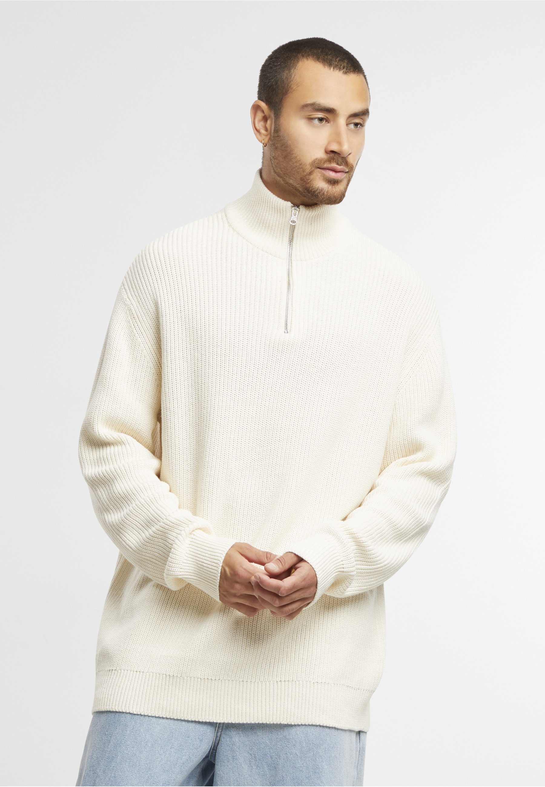 URBAN CLASSICS Troyer Urban Classics Rib Basic Troyer (1-tlg)