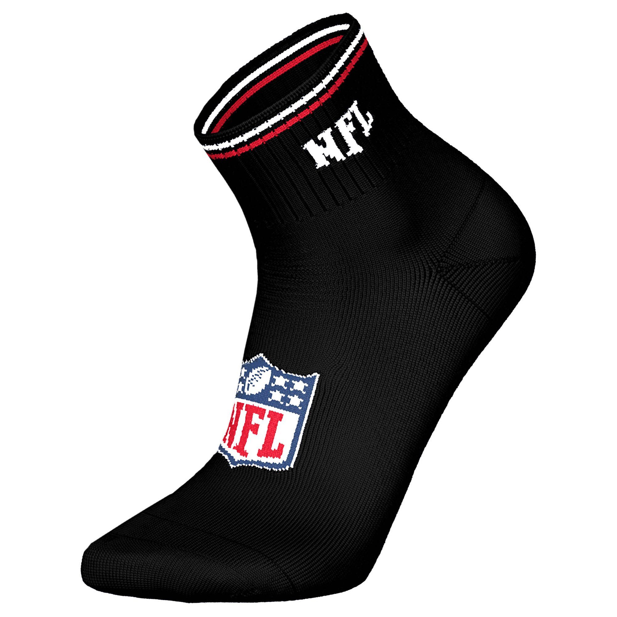 NFL Kurzsocken Unisex Socken 3er Pack Baumwolle (Packung, 3er Pack) günstig online kaufen