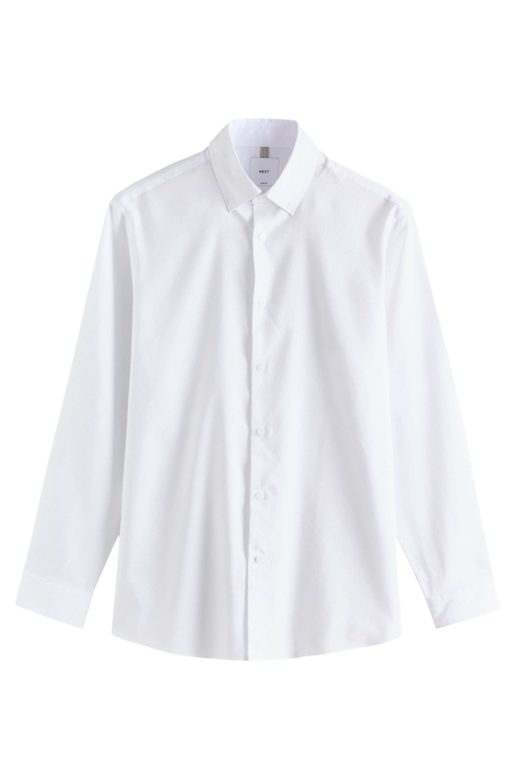 Langarmhemd Pflegeleichtes, smartes Slim Fit Hemd mit