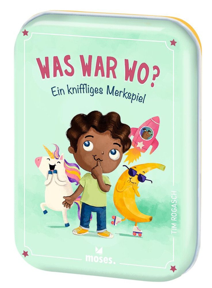 Moses. Verlag Spiel Was war wo? Zeitloses Merkspiel für die ganze Familie, Kinder ab 4 J.