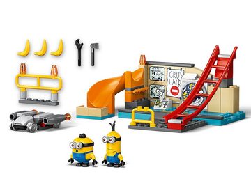 LEGO® Konstruktionsspielsteine LEGO® Minions - Minions in Grus Labor, (Set, 87 St)