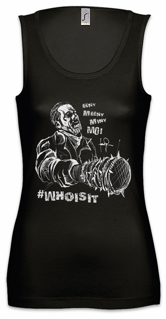 Tanktop Eeny Meeny Miny Moo Ärmelloses Damen T-Shirt Walking Negan Lucille