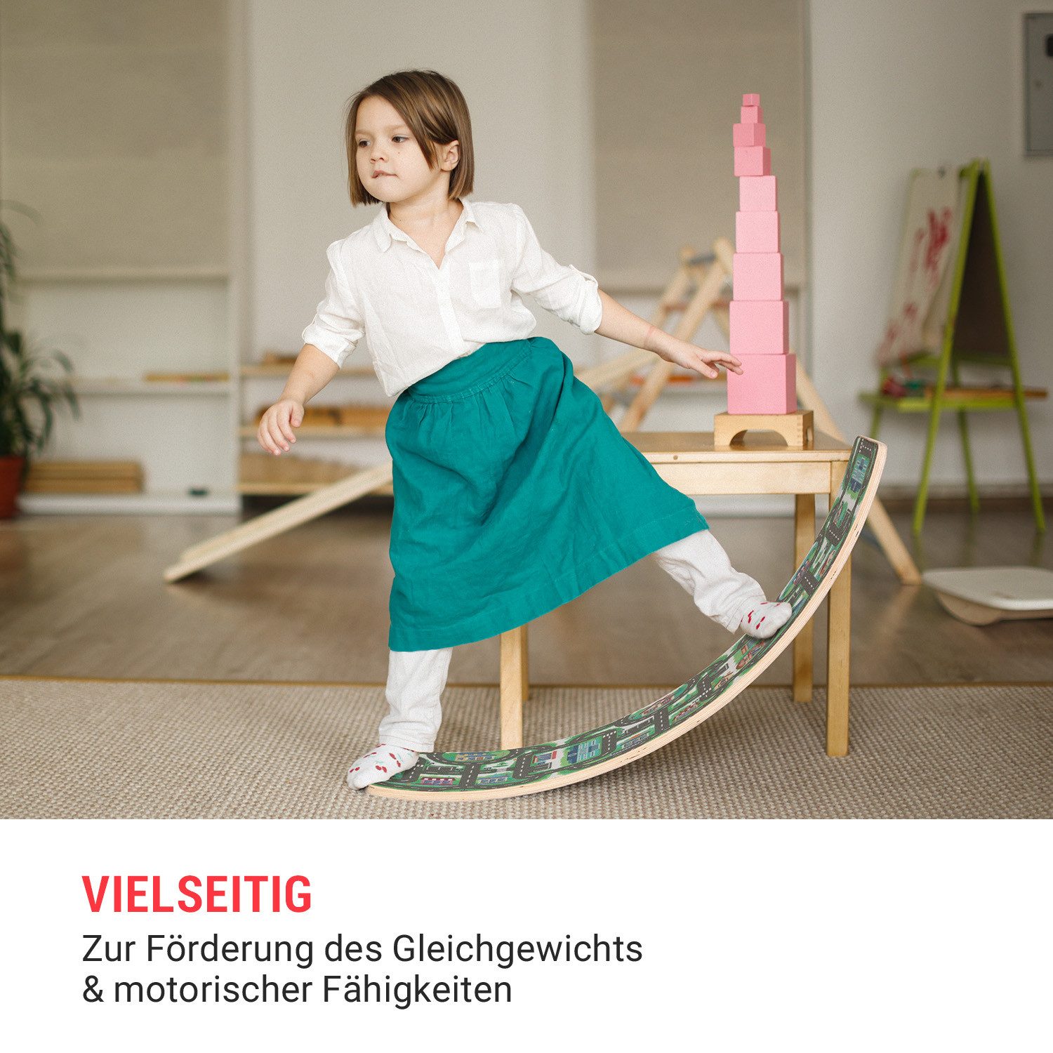 BoarderKING Half Ball Balance Board Kids