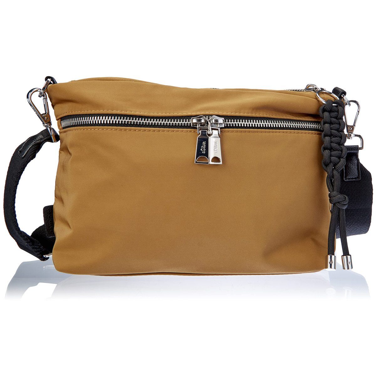 s.Oliver Clutch Umhängetasche für Damen in unifarben (1-tlg)
