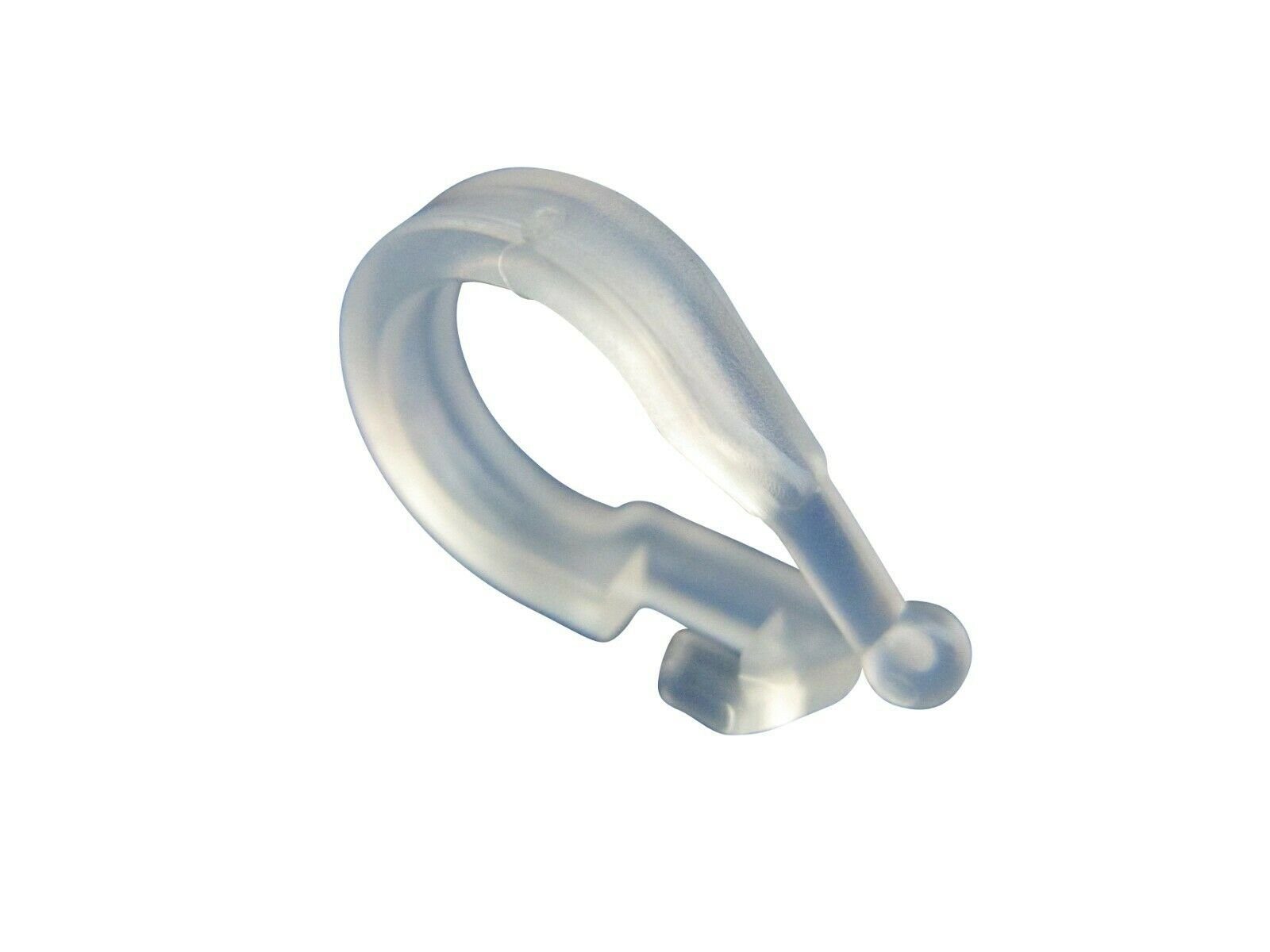 rewagi Raffrollo Raffrollo - Öse, Faltenhalter, Raffrollozubehör - Transparent, Verkaufseinheit: 25, 50, 100, 200 Stück