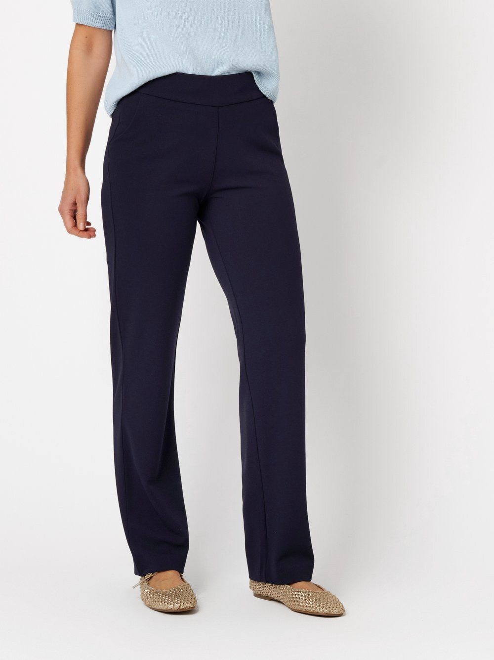 Relaxed by TONI Palazzohose Scarlet Wide mit entspanntem Beinverlauf