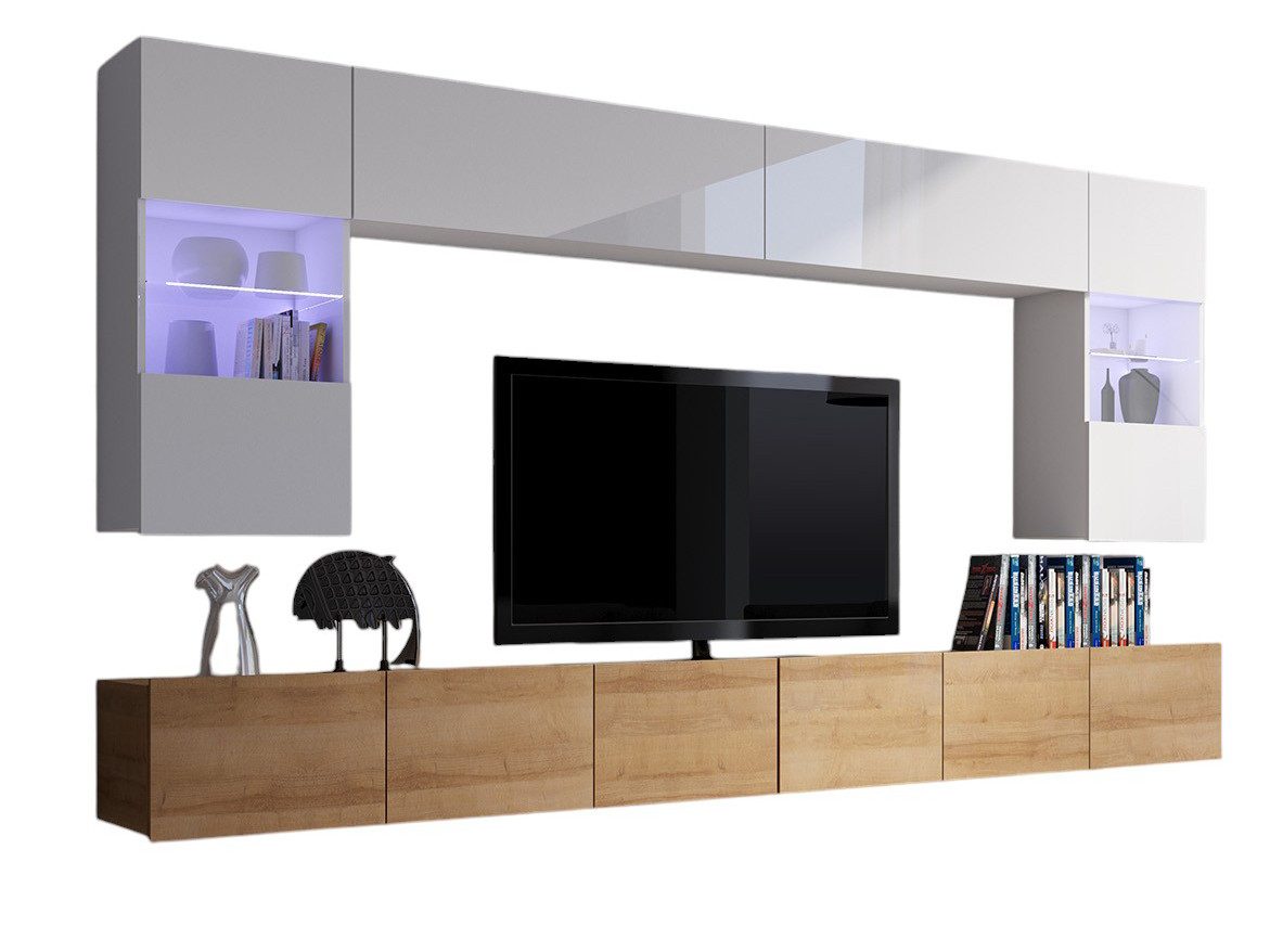 Compleo Wohnwand CALABRO, Elegant design, Ideal günstig online kaufen