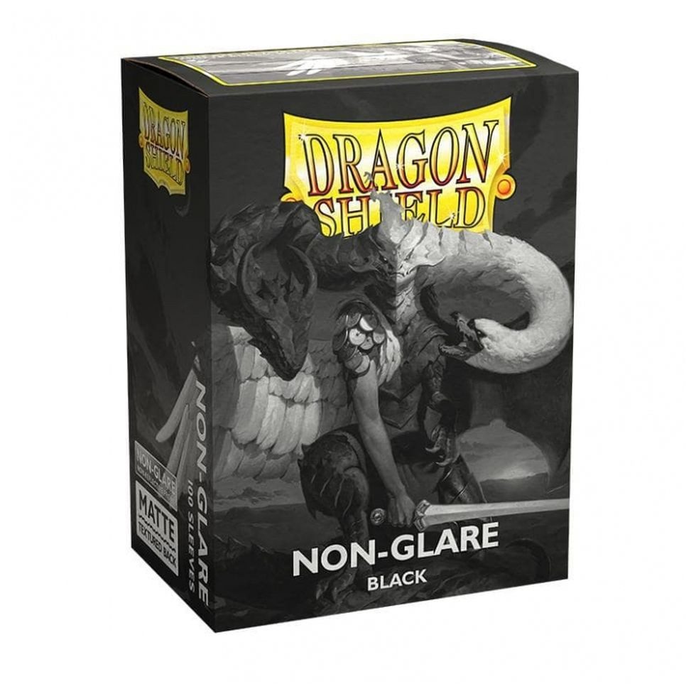 Arcane Tinmen Spiel, Dragon Shield - Matte - Black - Non Glare V2 (100)