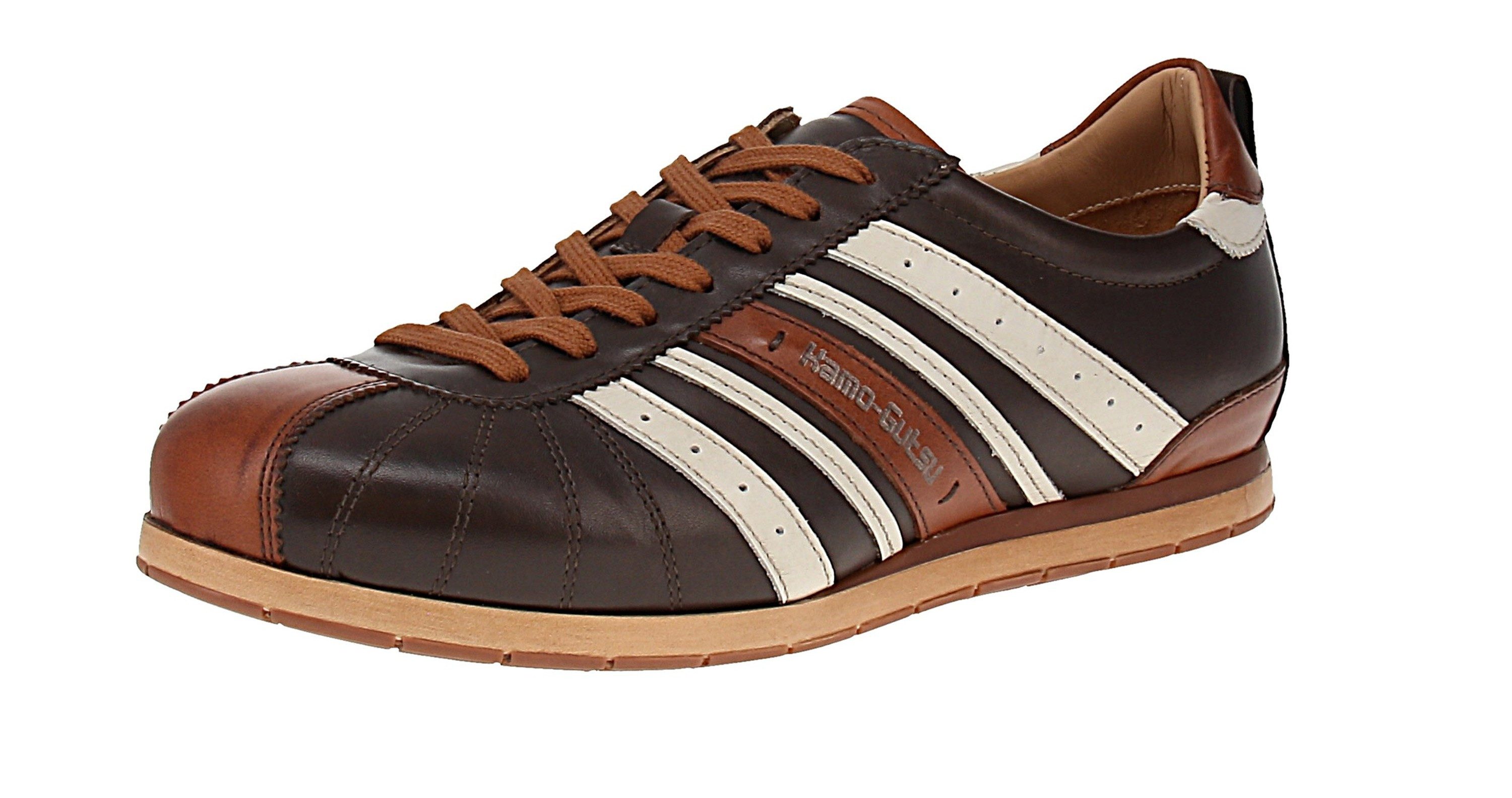 Kamo-Gutsu Kamo-Gutsu Tifo-049 - Herren Schuhe Sneaker - Brown-TDM-Cognac Sneaker
