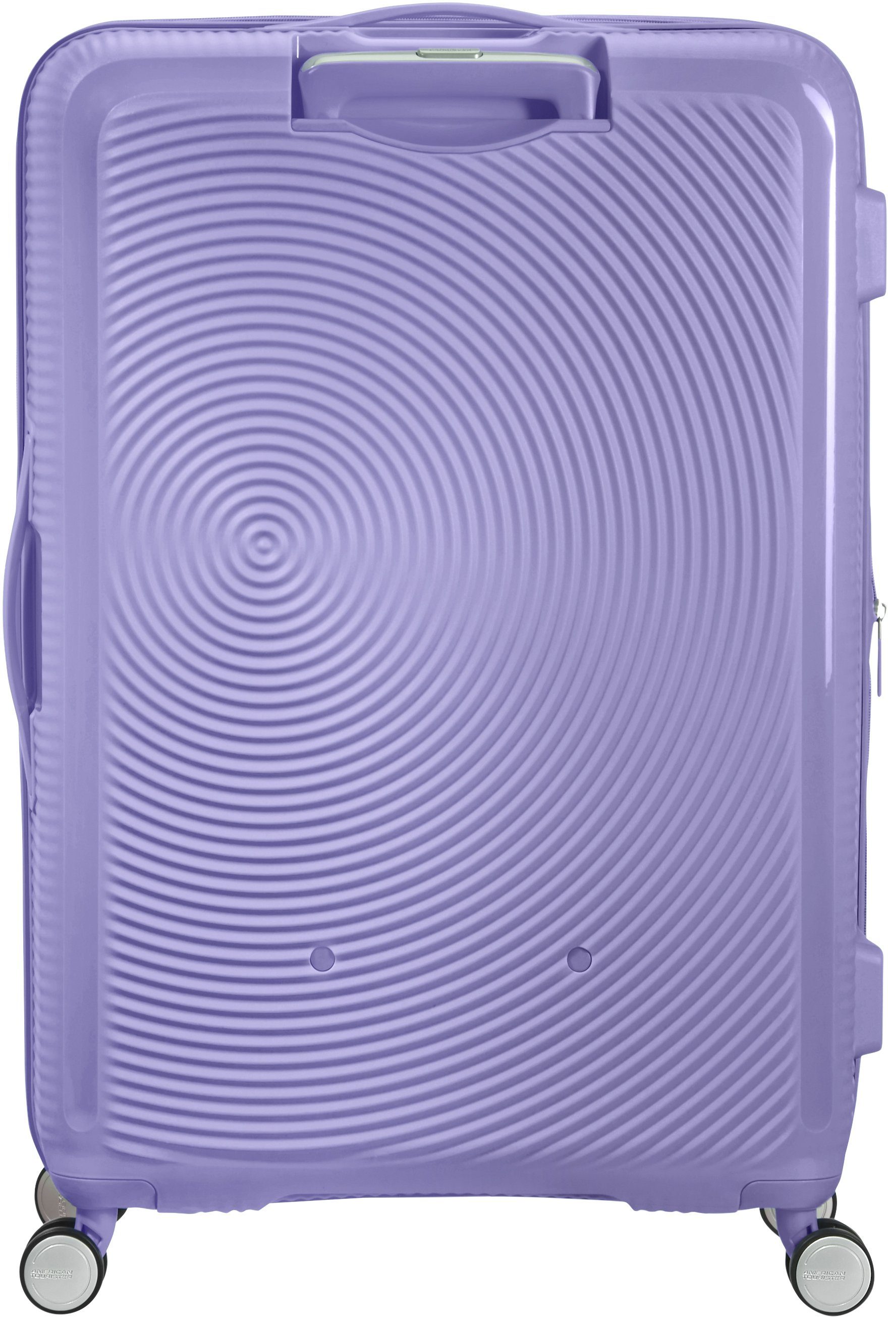 American Tourister® Hartschalen-Trolley Soundbox, 77 cm, Volumenerweiterung Lavender mit 4 Rollen