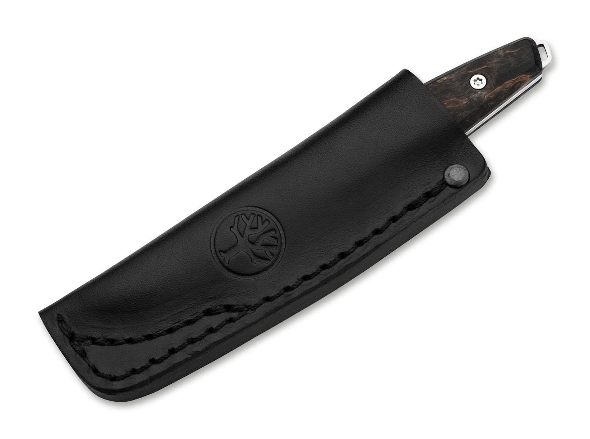 Böker Taschenmesser Böker AK1 Droppoint MagnaCut Maserbirke Black