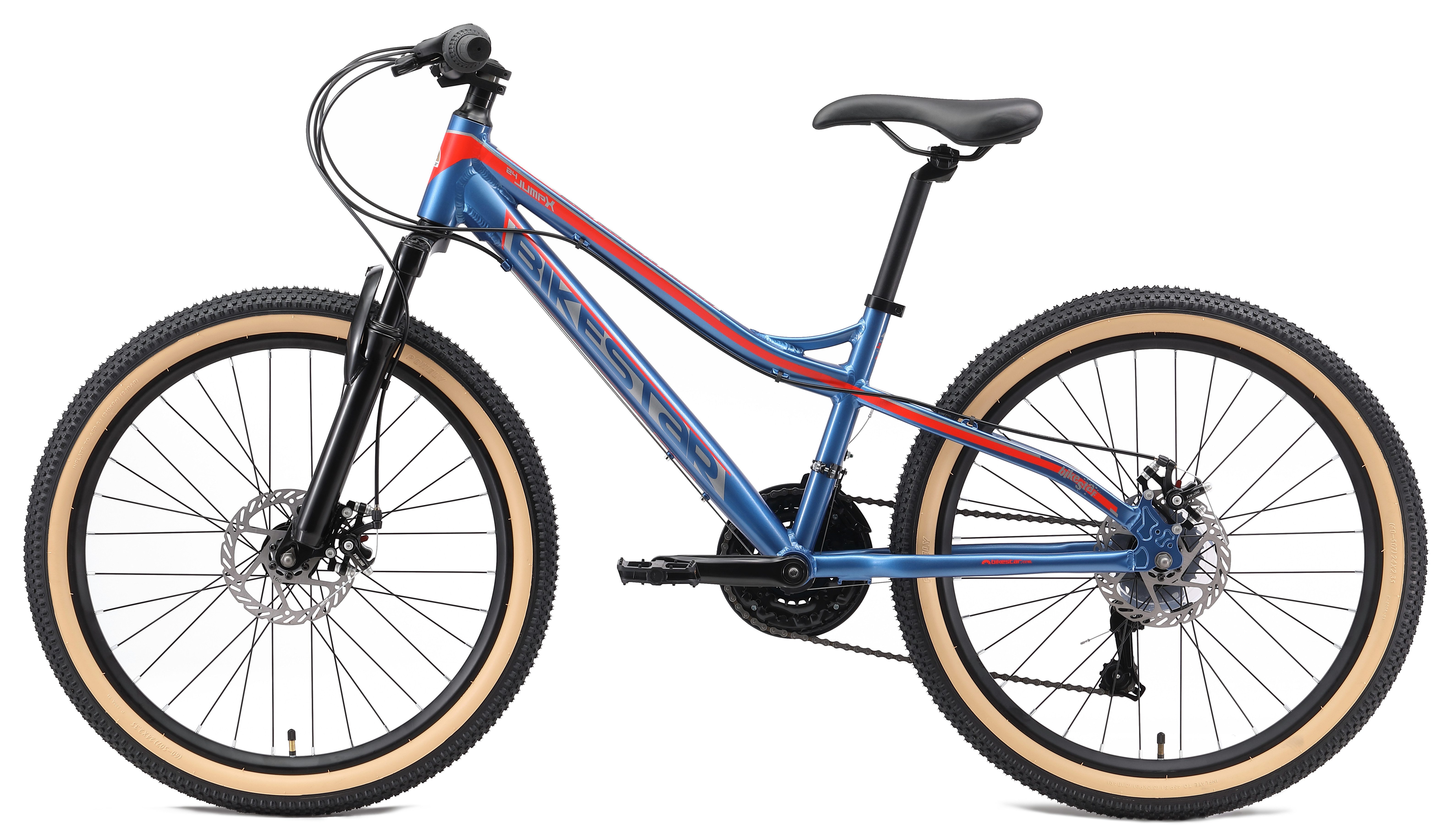 Bikestar Jugendfahrrad, 21 Gang Shimano RD-TY300 Schaltwerk, Kettenschaltung, für Damen und Herren, Kettenschaltung
