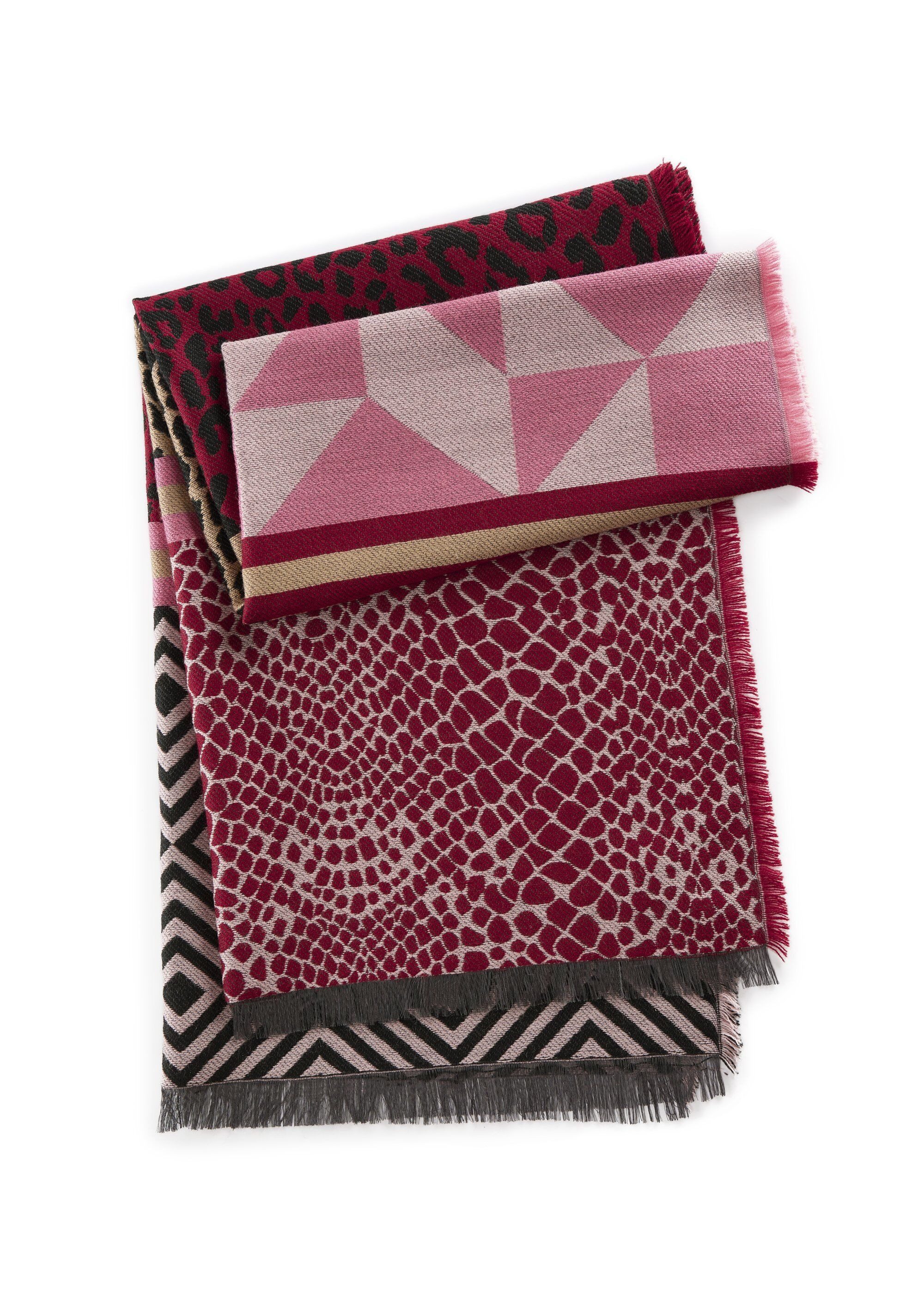 Codello Modeschal, (1-St), mit gewebtem Mustermix