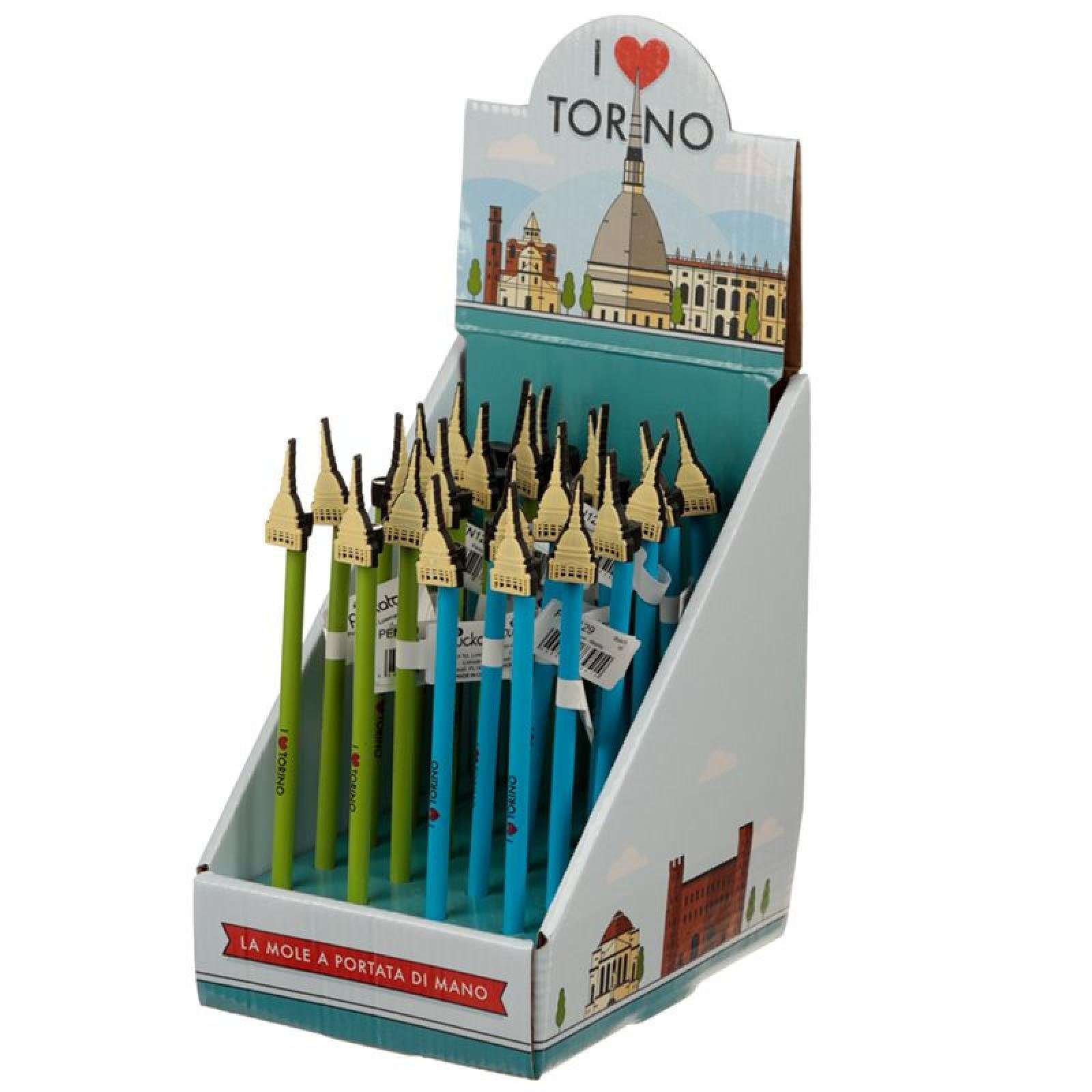 mit (pro Turin Bleistift Puckator Mole Torino Stück) Topper Bleistift