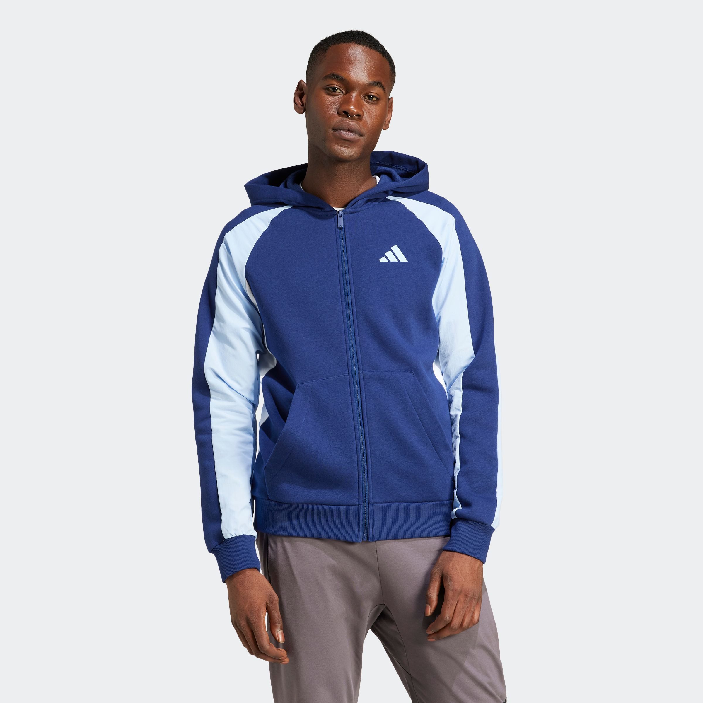 adidas Sportswear Kapuzensweatshirt M ESS CB FZ HD günstig online kaufen