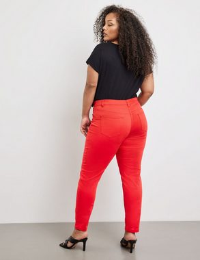 Samoon Stoffhose Elastische 7/8 Jeans Betty