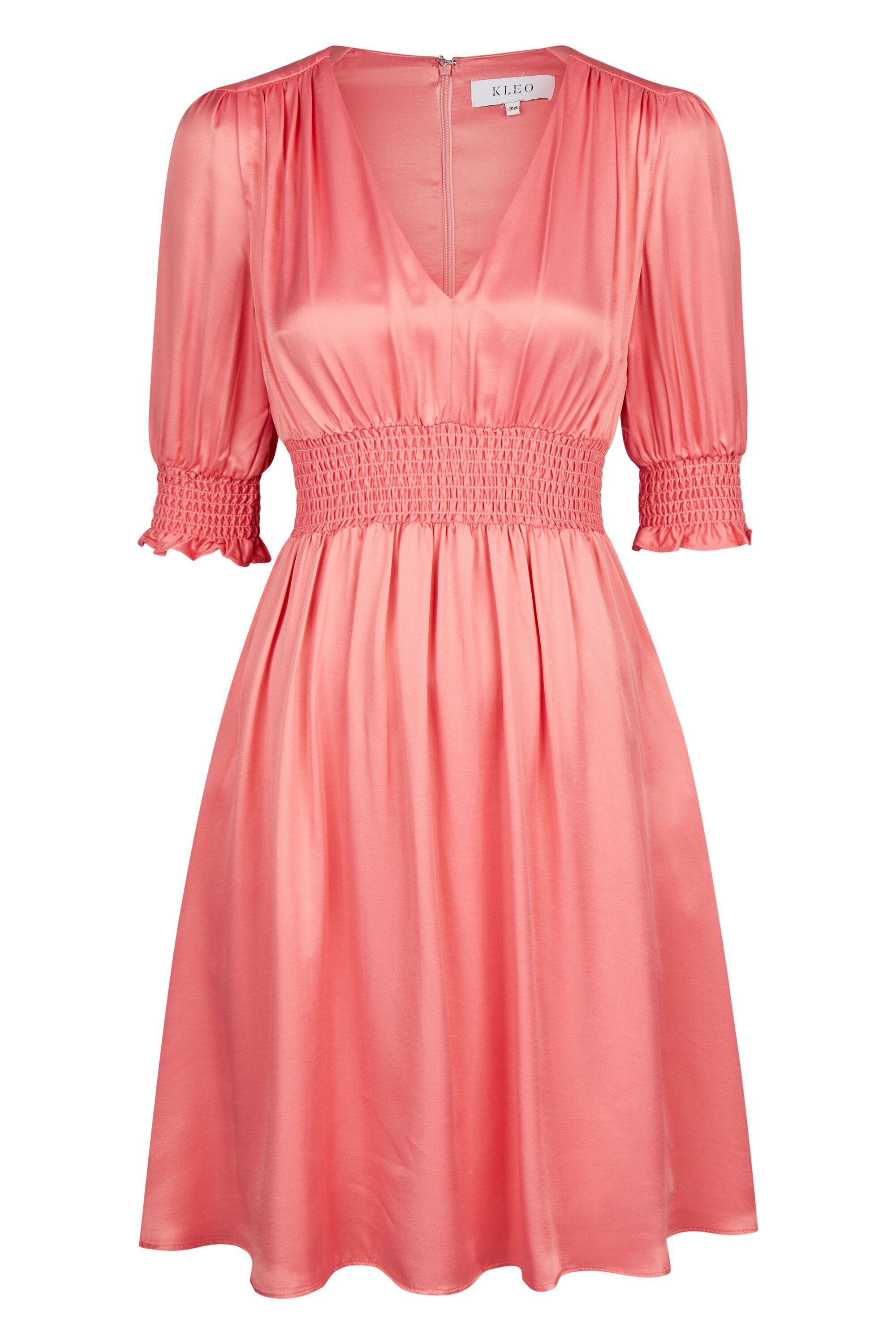 Kleo Abendkleid (1-tlg) elegant schimmernder Viskose-Satin günstig online kaufen
