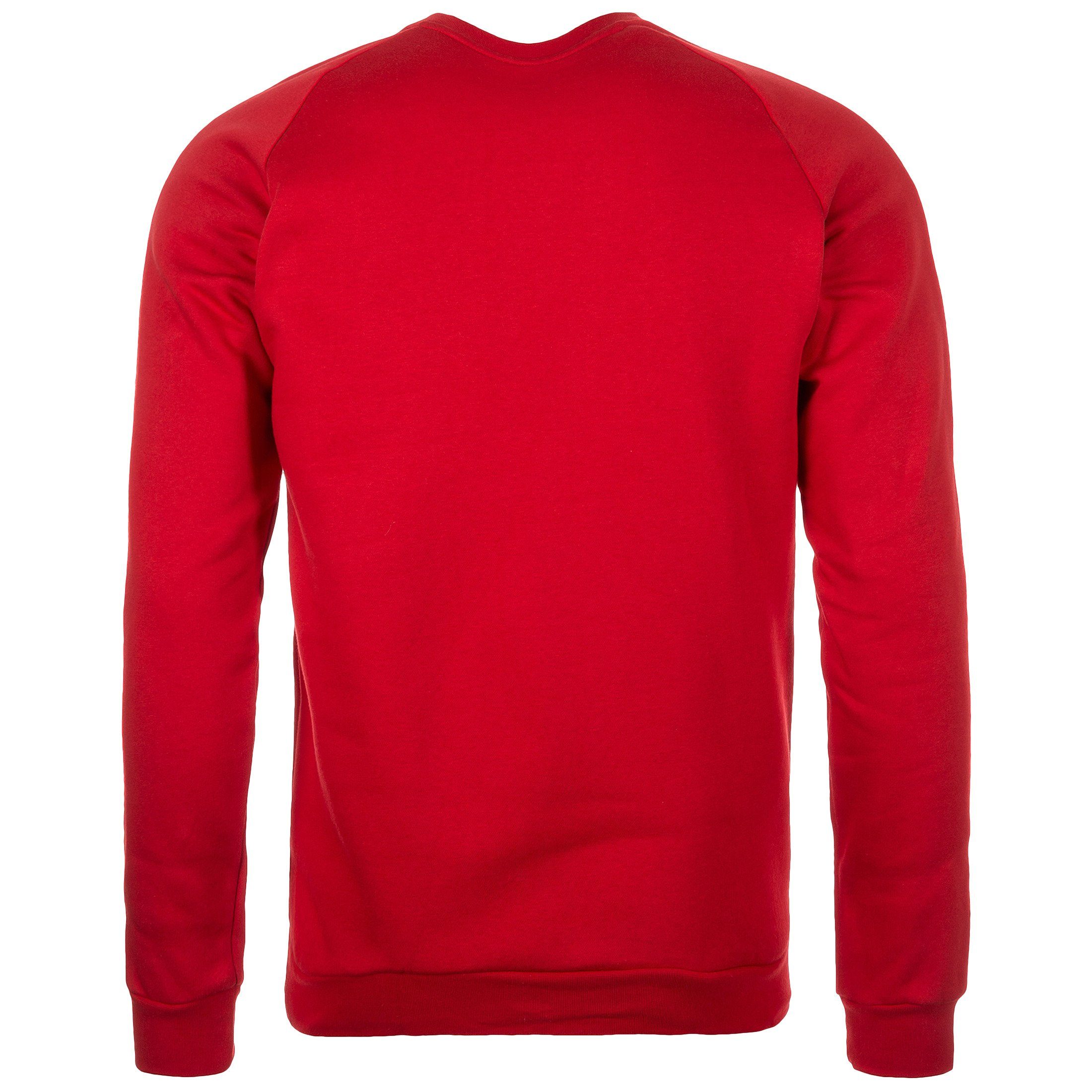 Herren Core 18 adidas / rot Sweatshirt Sweatshirt weiß Performance