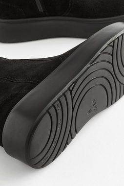 Next Forever Comfort® Verloursstiefelette mit Kunstfell Ankleboots (1-tlg)