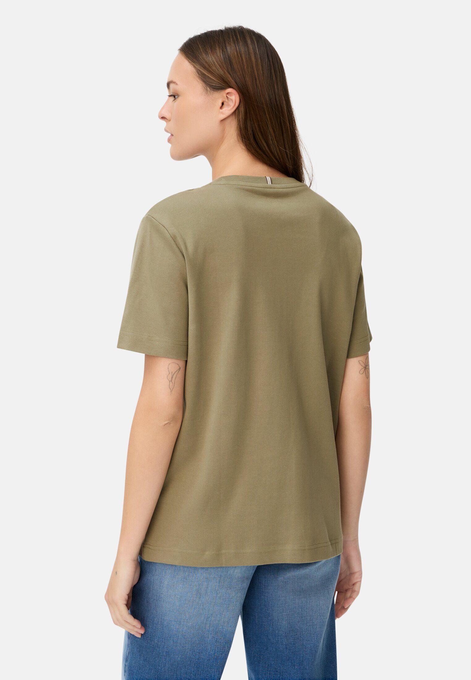 camel active T-Shirt aus reiner Baumwolle günstig online kaufen