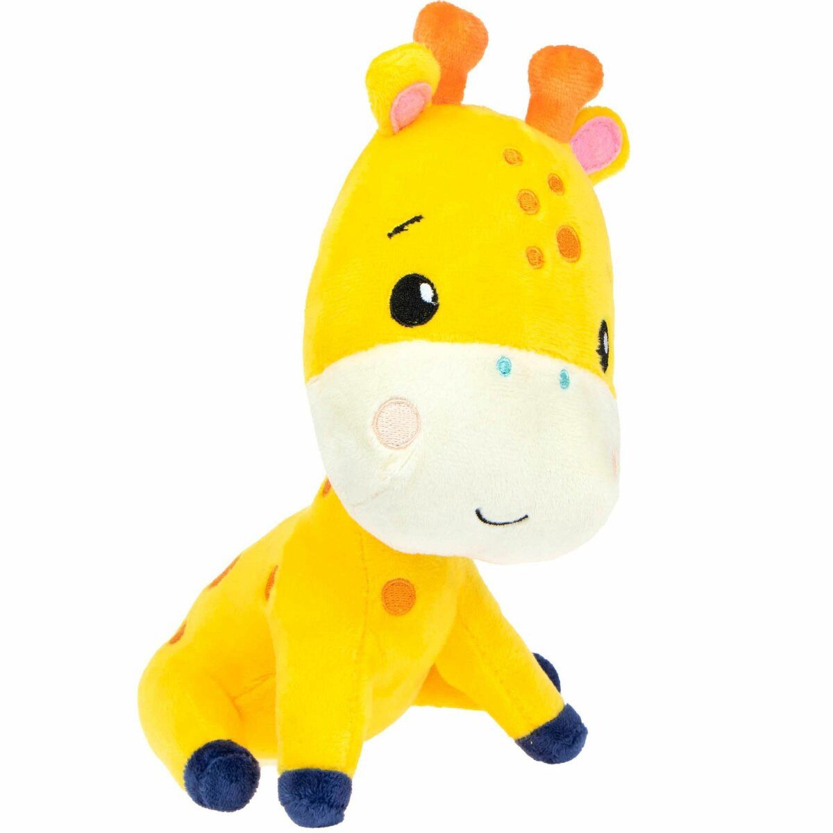 Fischer-Preis Kuscheltier Sanftes Baby-Plüschtier Kuscheltier – 20 cm groß, ideal zum Kuscheln