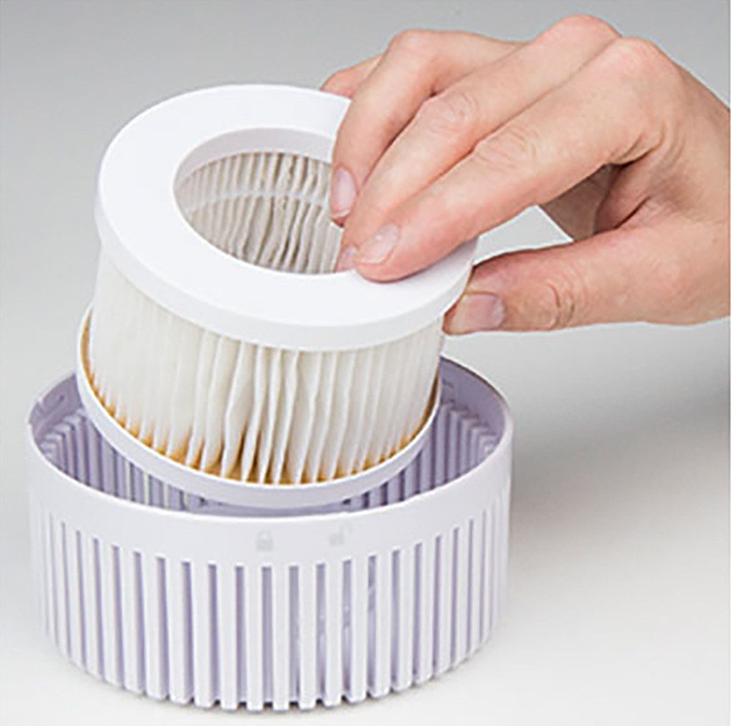 Sonnenkönig Luftreiniger Office Boston, Leistung 2W, USB oder Trafo, leise, waschbarer Filter, 99.97 % Hepa, bis 12m², entfernt 95% der unreinen Substanzen