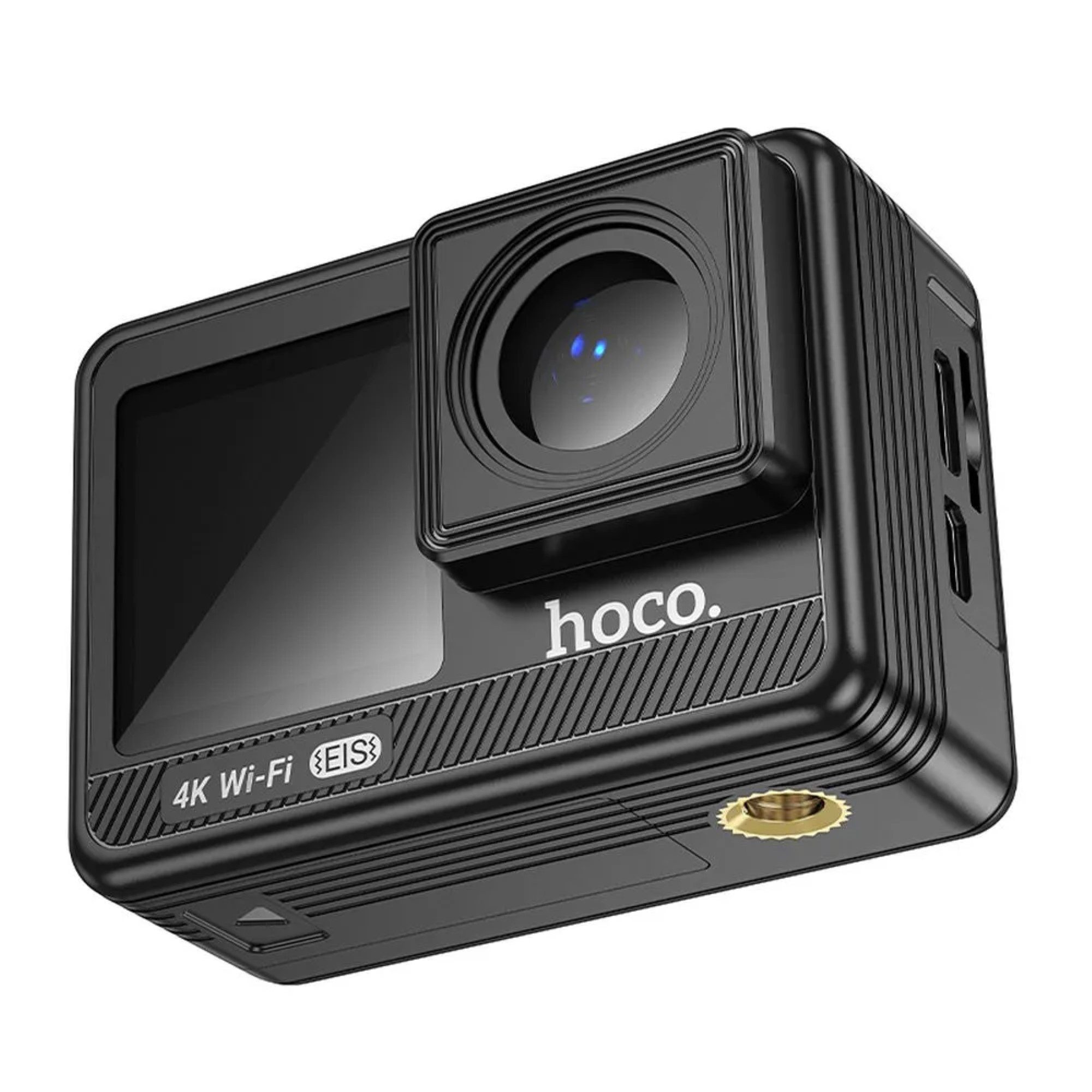 HOCO Sportkamera mit zwei 1,3" + 2" Anti-Shake IPS 4K Displays DV102 Action Cam