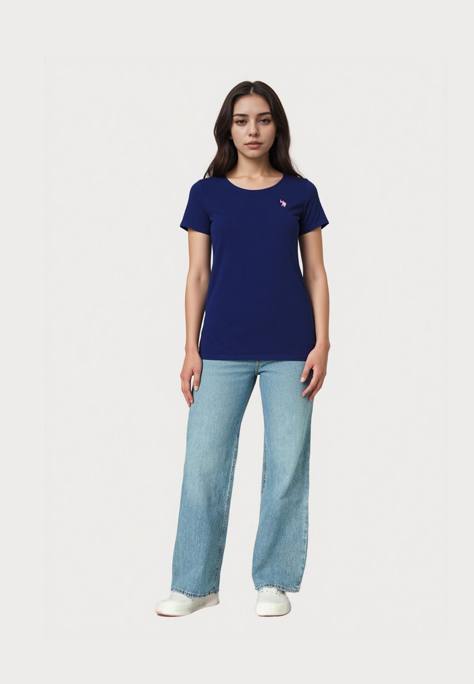 U.S. Polo Assn. T-Shirt T-Shirt Kurzarmshirt Rundhals (1-tlg., 1)