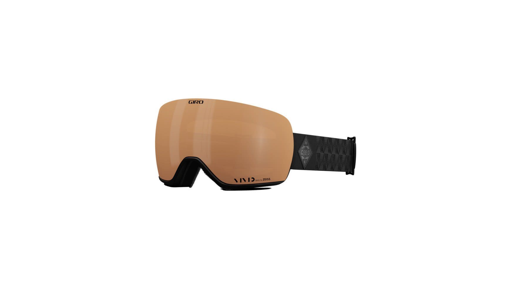Giro Skibrille Giro Article Ii Accessoires Black Bliss - Vivid Copper - Vivid Infrared