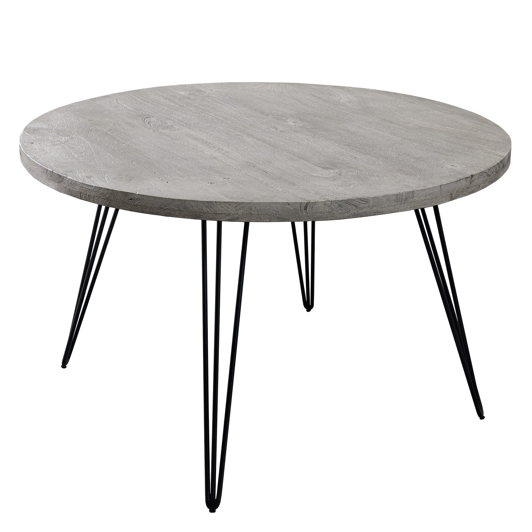 riess-ambiente Esstisch SCORPION Ø80cm grau / schwarz (Einzelartikel, 1-St) günstig online kaufen