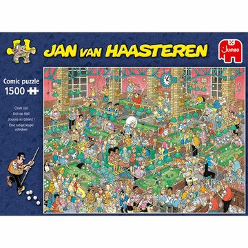 Jumbo Spiele Puzzle Jan van Haasteren - Chalk Up! 1500 Teile, 1500 Puzzleteile