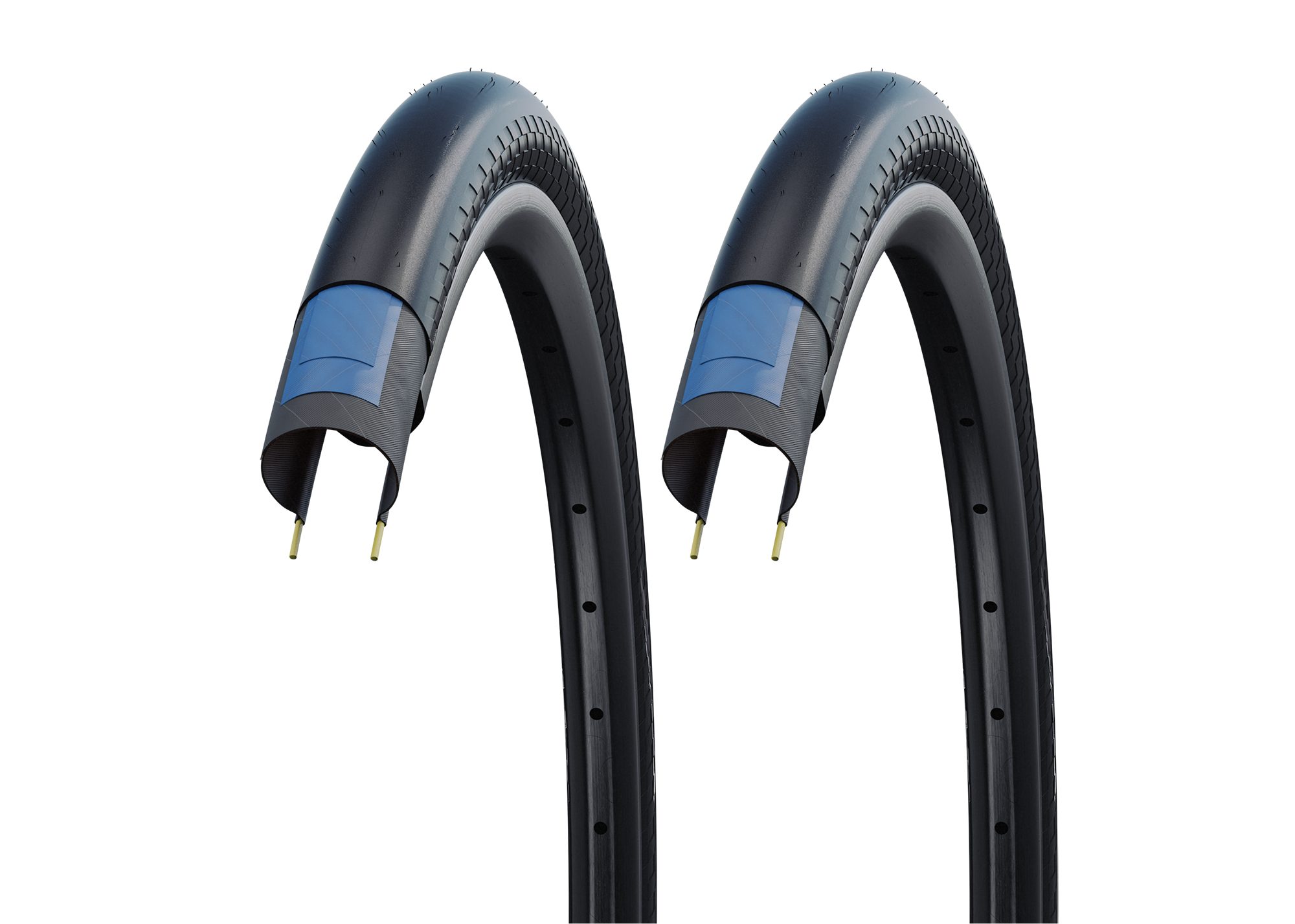 Schwalbe Fahrradreifen 2x Schwalbe Kojak 32-355 Faltreifen RaceGuard 18x1.25, (2-tlg)