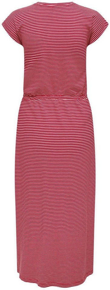 ONLY Jerseykleid ONLMAY S/S MIDI STRIPE DRESS In Streifen Optik