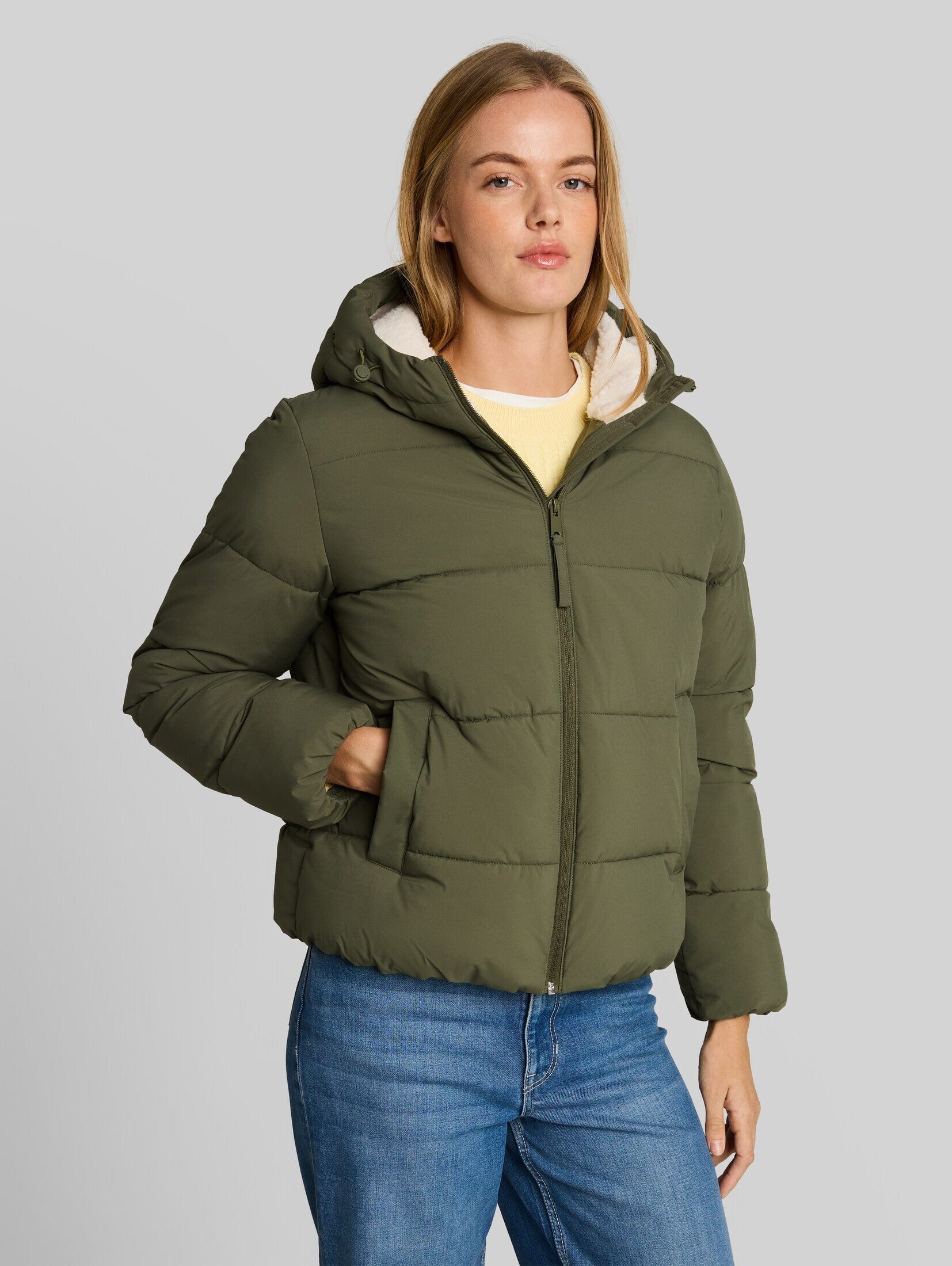 TOM TAILOR Denim Steppjacke Jacken Puffer-Jacke aus wasserabweisendem Material