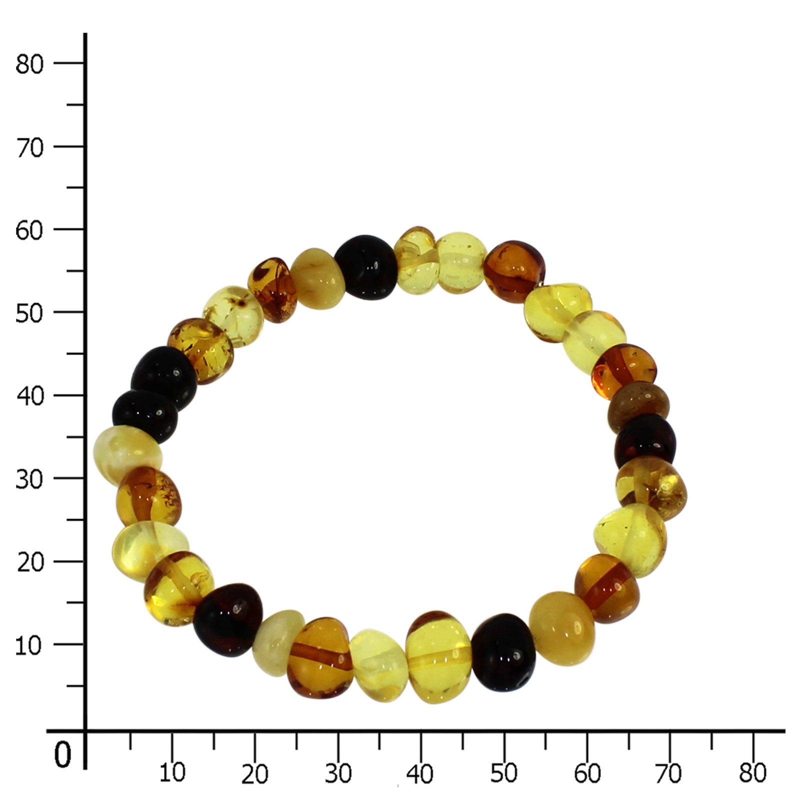 OSTSEE-SCHMUCK Armband Ostsee-Schmuck Armband Tracy bunt Armband Tracy bunt günstig online kaufen