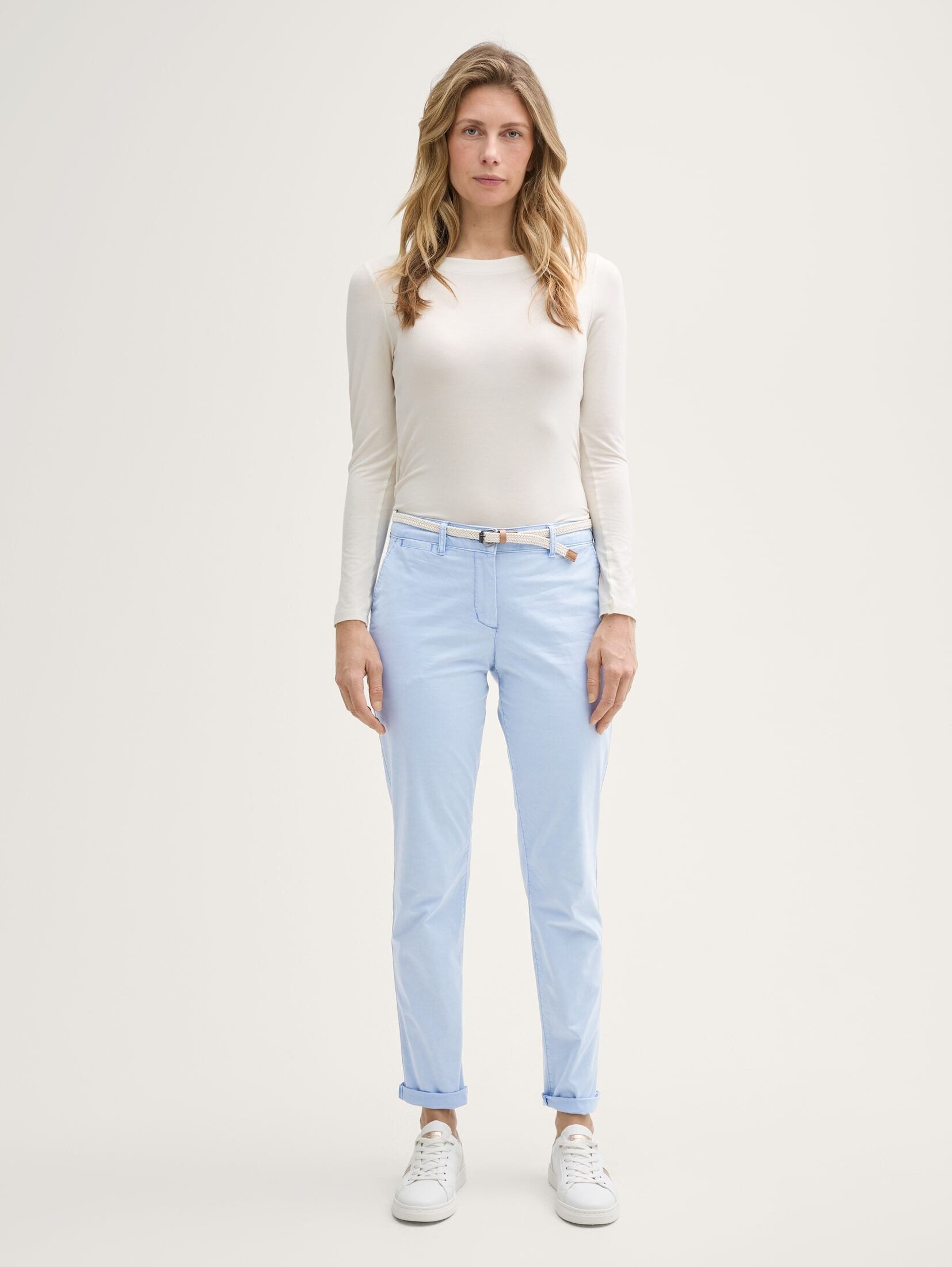 TOM TAILOR Stoffhose Slim Chino Hose günstig online kaufen