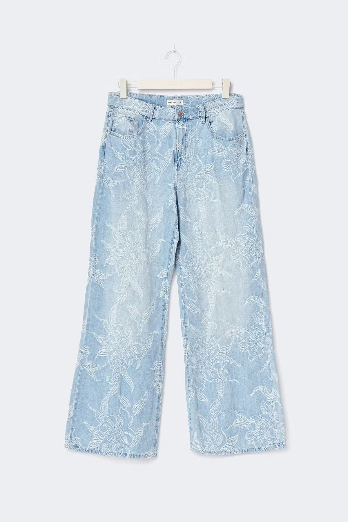 Gina Tricot Weite Jeans Embroidery jeans - Bestickte Jeans - Damen Jeans