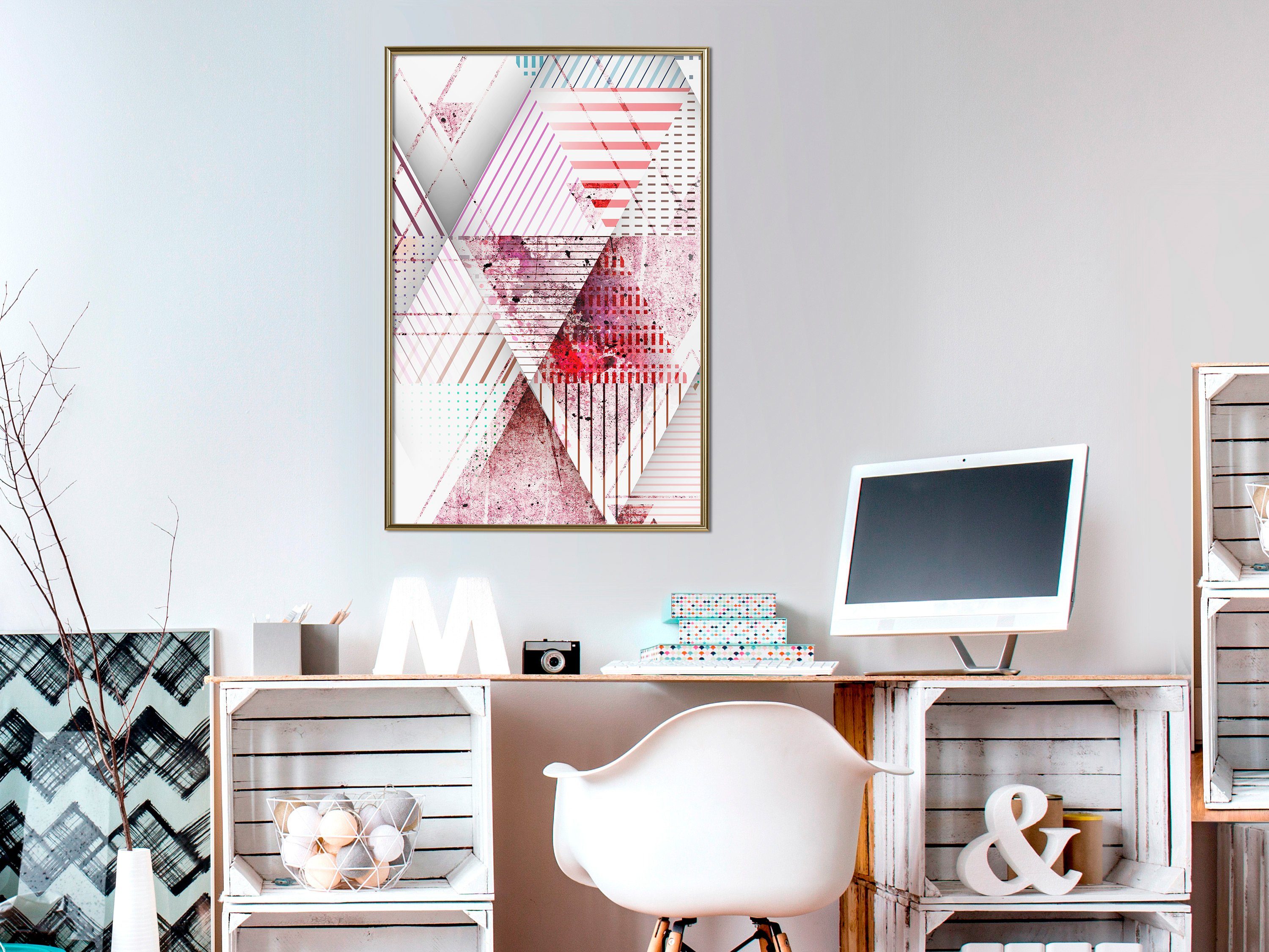 Artgeist Poster Geometric Triangle []