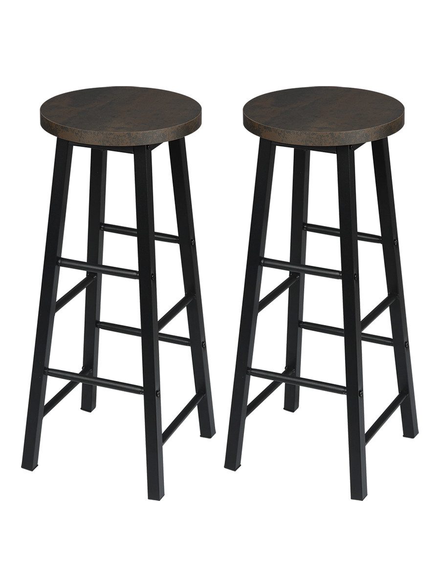 Woltu Barhocker (2 St), Gestell aus stabilem Stahl, Sitzfläche aus MDF günstig online kaufen