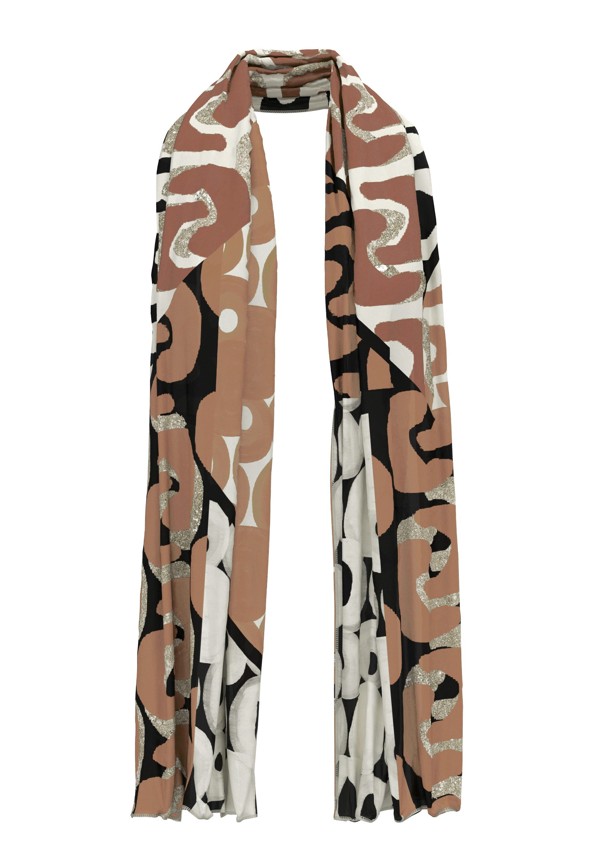 FRANK WALDER Halstuch im aparten Graphikprint günstig online kaufen