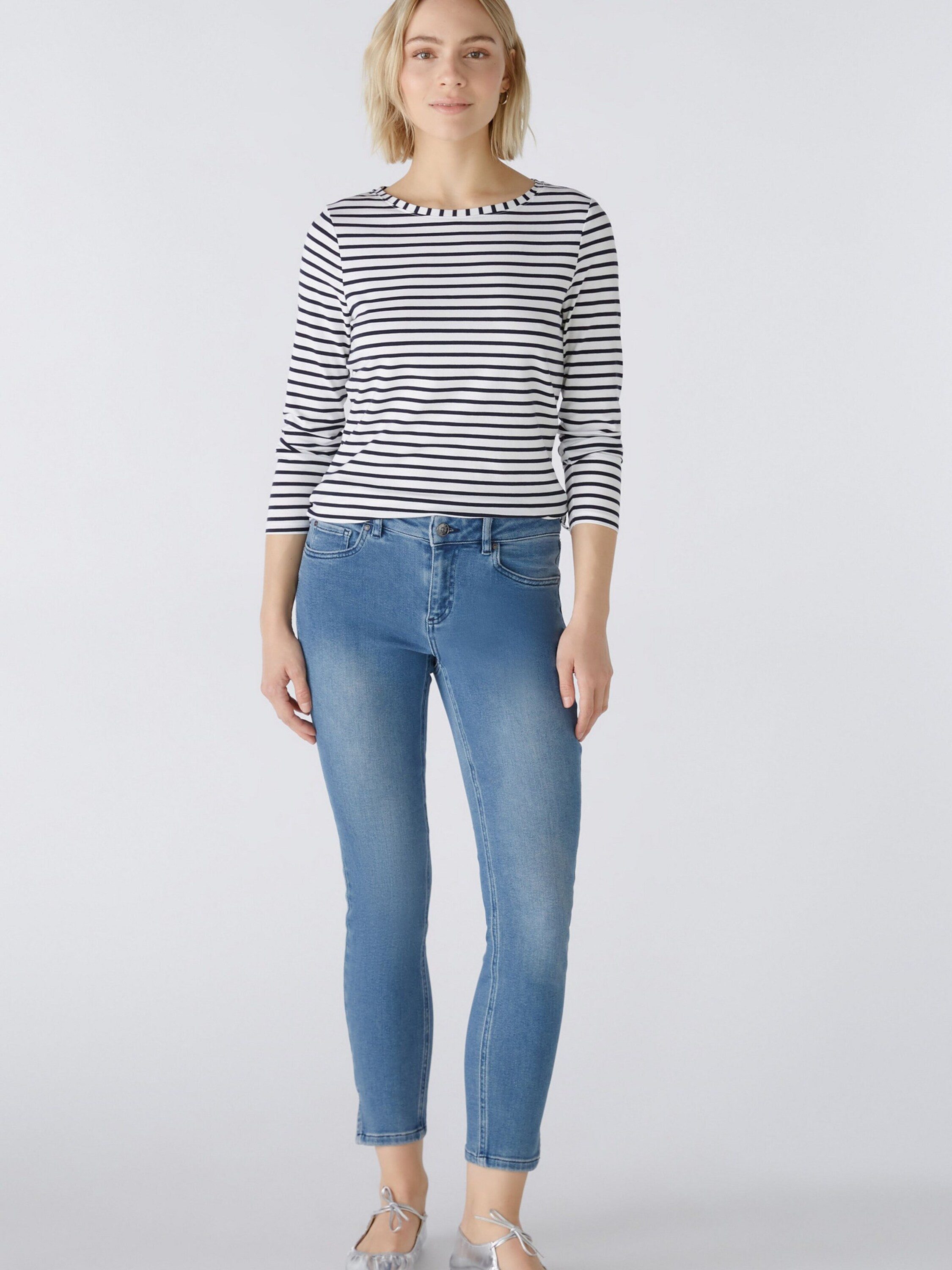 Oui Langarmshirt Sumiko (1-tlg) Plain/ohne Details günstig online kaufen