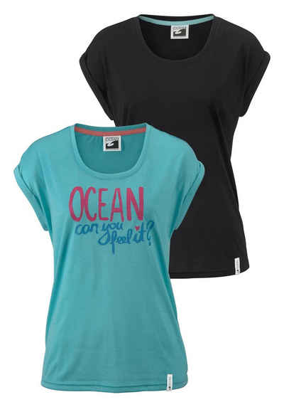 Ocean Sportswear T-Shirt (Packung, 2-tlg., 2er-Pack) in Viskose-Qualität