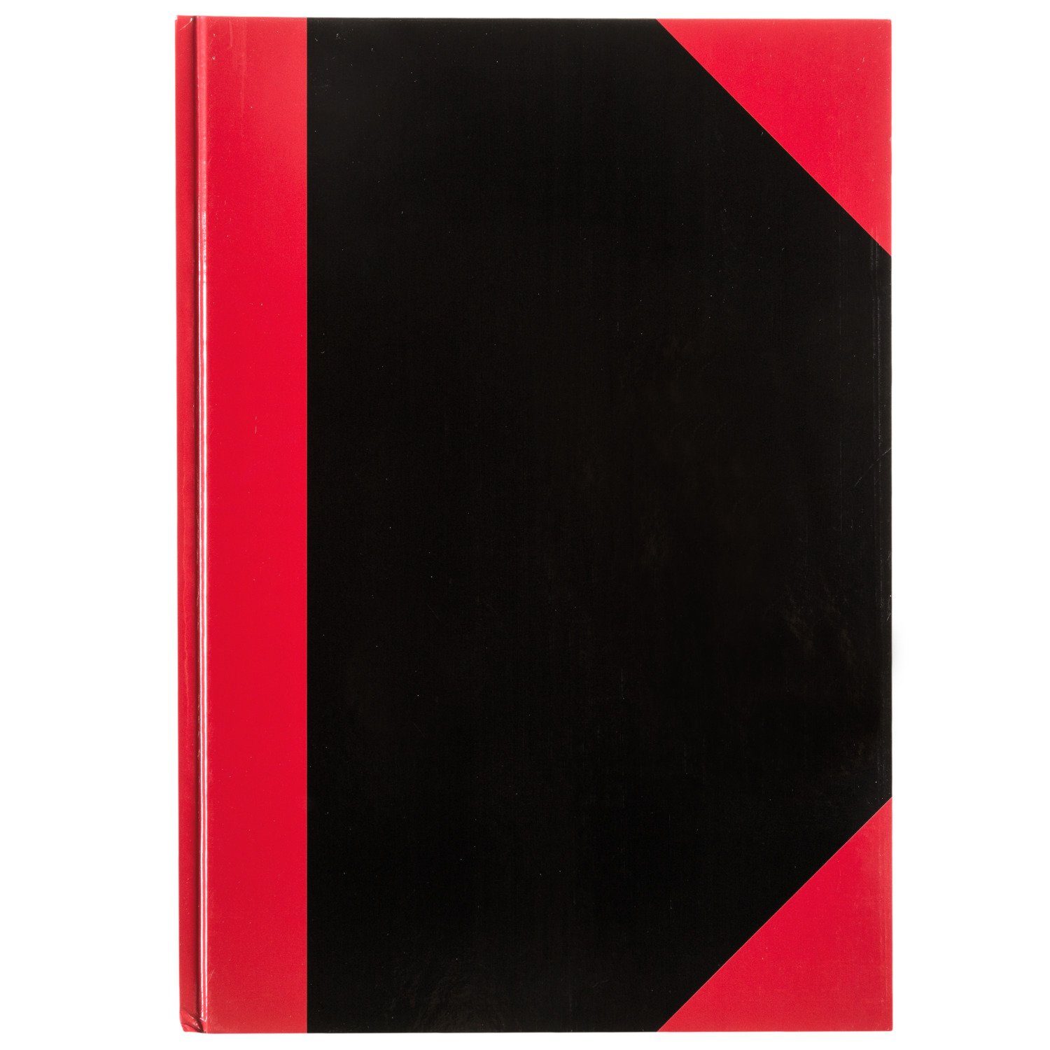 Idena Notizbuch Idena Kladde kariert 96 Blatt 70g/m² schwarz/rot DIN A5