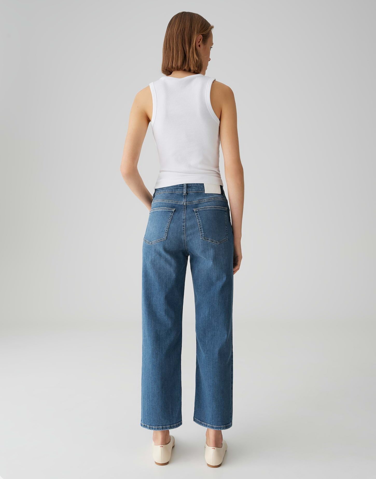 OPUS PANTS Relax-fit-Jeans MARI IVY aus aus Dry Indigo® Mid Rise Vielseitiger Klassiker mit elastischem Komfort