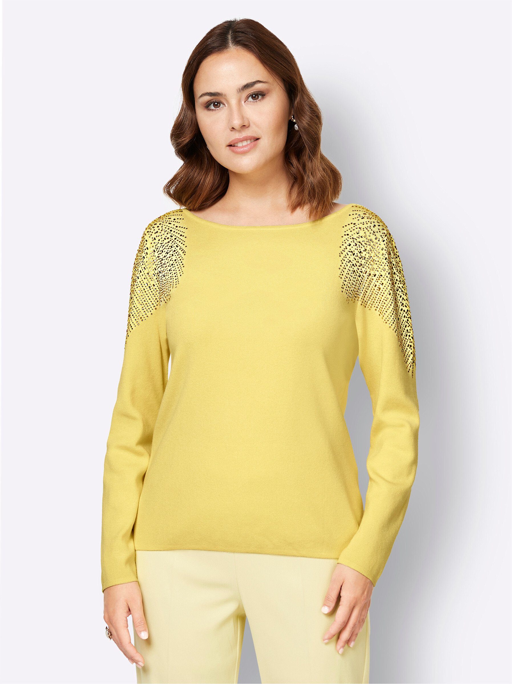 Strickpullover Langarm-Pullover