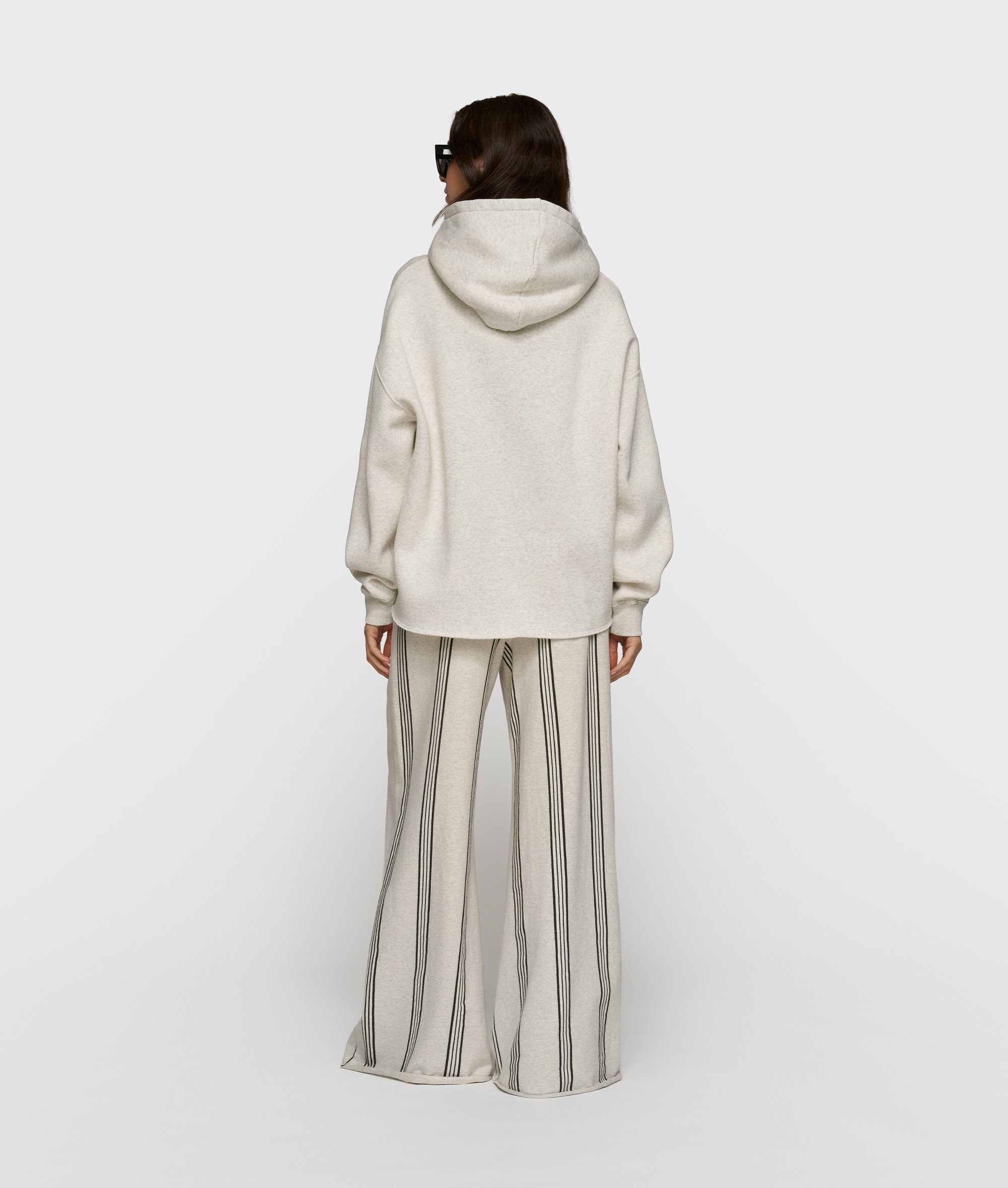 10DAYS 5-Pocket-Hose wide leg jogger stripes